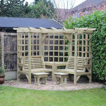Churnet Valley Clementine Corner Arbour - Churnet Valley
