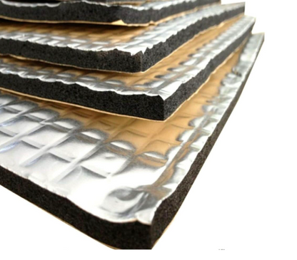 24 Sheets Van Insulation Soundproofing Aluminium Closed Cell Foam, GlassMAT GR
