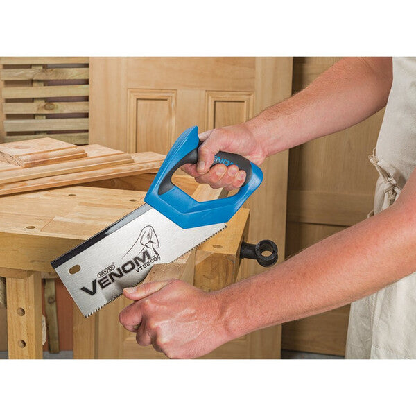 Draper Draper Venom Double Ground Tenon Saw - 250mm - 11tpi/12ppi - Draper
