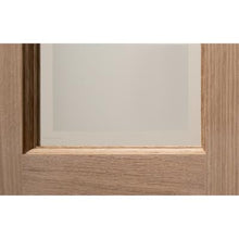 Load image into Gallery viewer, Victorian 4 Panel Oak Bi-Fold Glazed Unfinished Internal Door 1981 x 762mm - Doors4less
