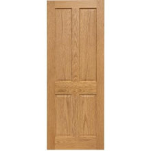 Load image into Gallery viewer, Victorian 4 Panel Oak Prefinished Internal Door - All Sizes - Doors4less
