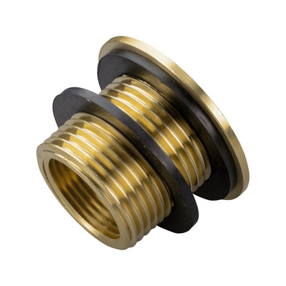 Water Butt Brass Kit 3/4" with Lever Tap Hose Barb and Lever Lock - Best4Trade-Retail Garden watering
