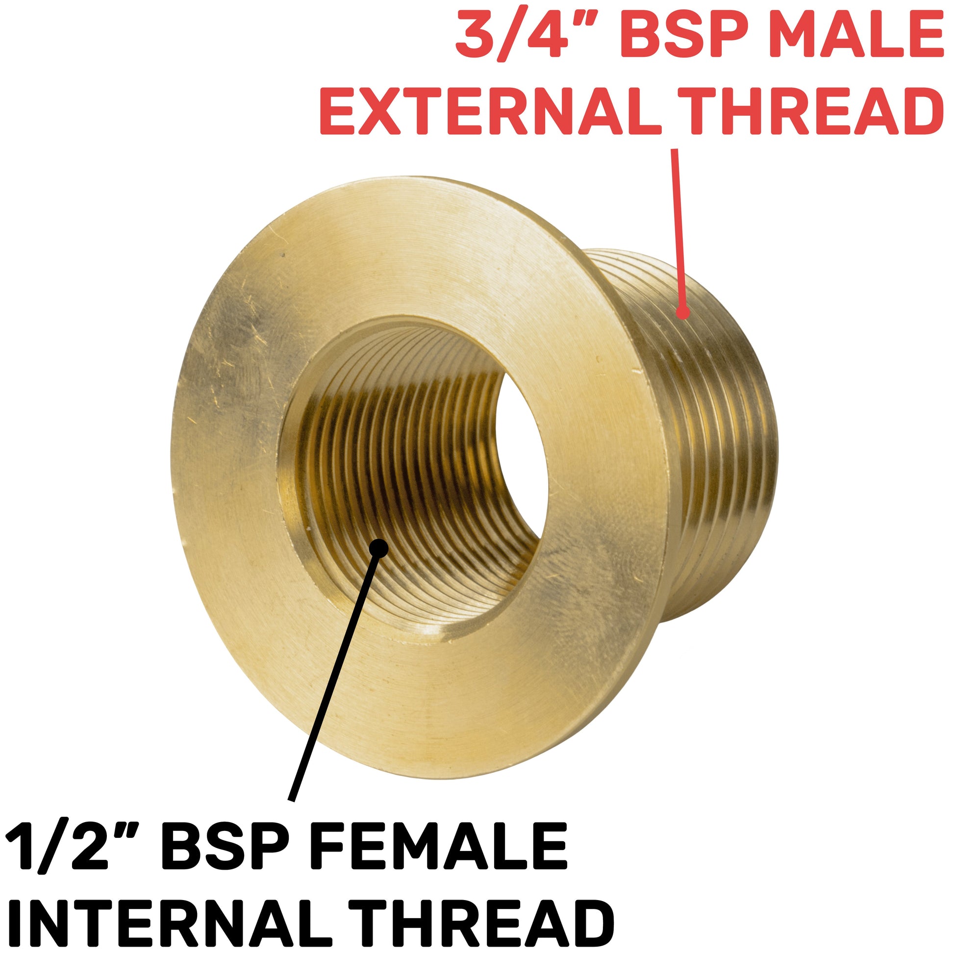 Water Butt Brass Kit 3/4" with Lever Tap Hose Barb and Lever Lock - Best4Trade-Retail Garden watering