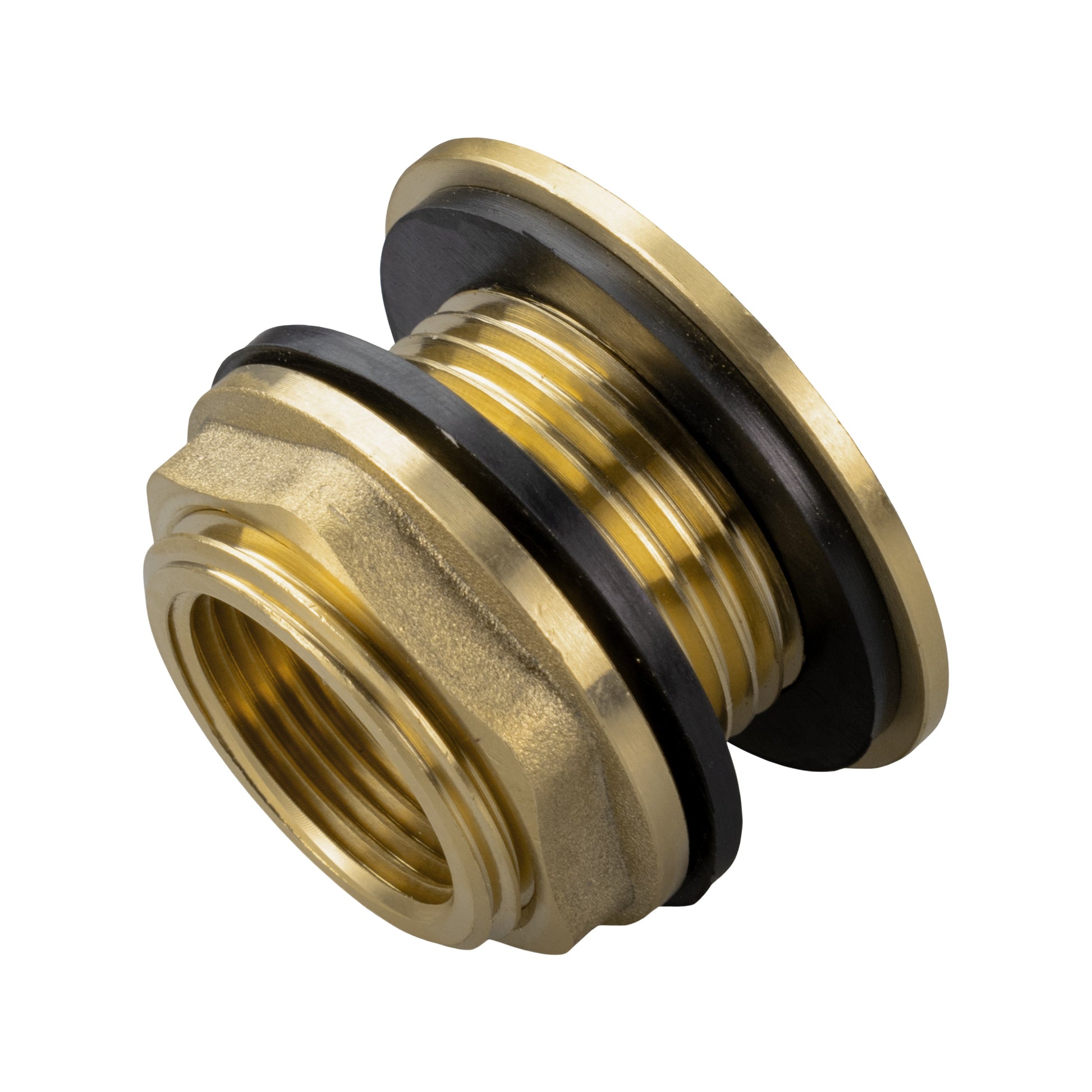 Water Butt Brass Kit 3/4" with Lever Tap Hose Barb and Lever Lock - Best4Trade-Retail Garden watering