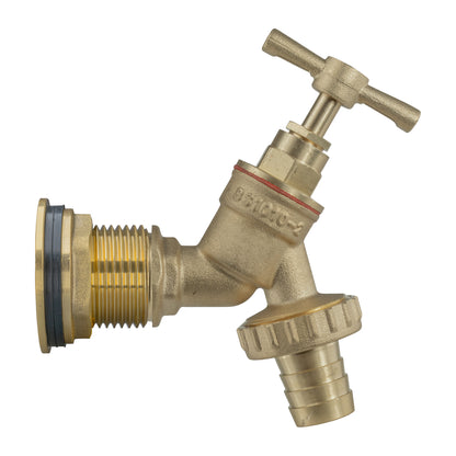 Water Butt Brass Kit 3/4" with Brass Barbed Tap and Drill Bit - Best4Trade-Retail Tech Hose & Fittings