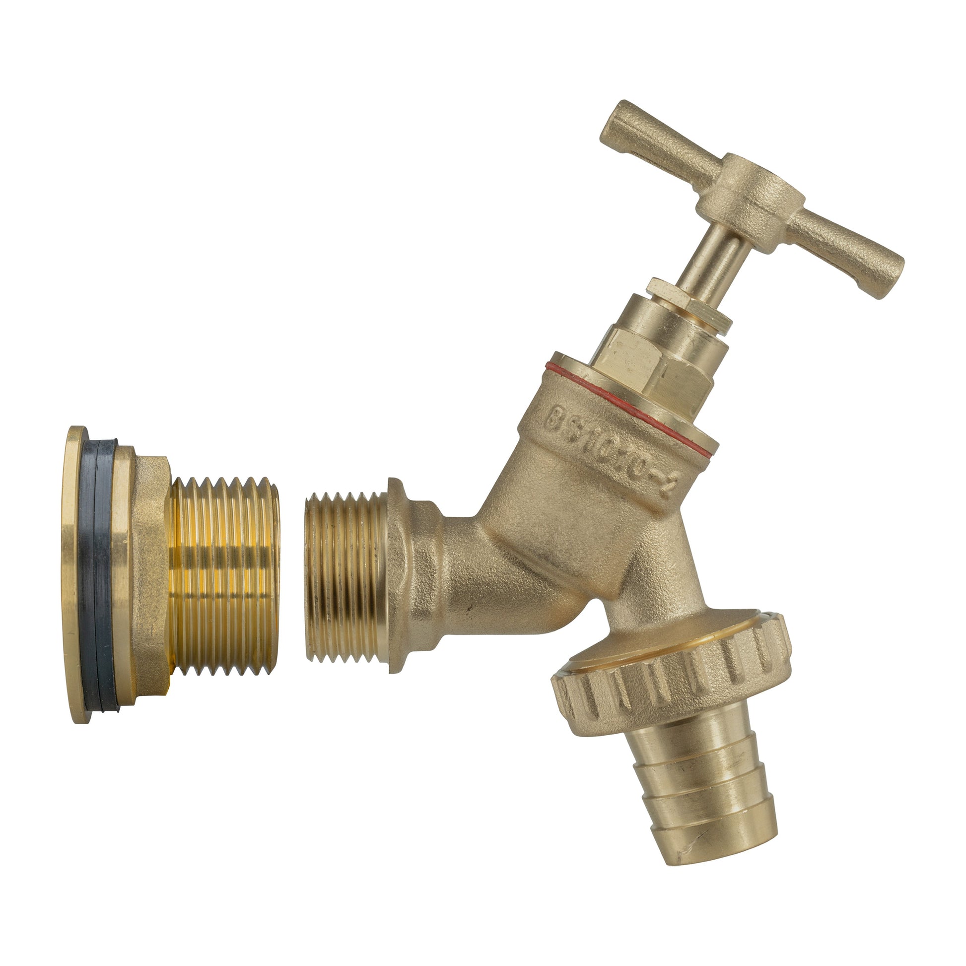 Water Butt Brass Kit 3/4" with Brass Barbed Tap and Drill Bit - Best4Trade-Retail Tech Hose & Fittings