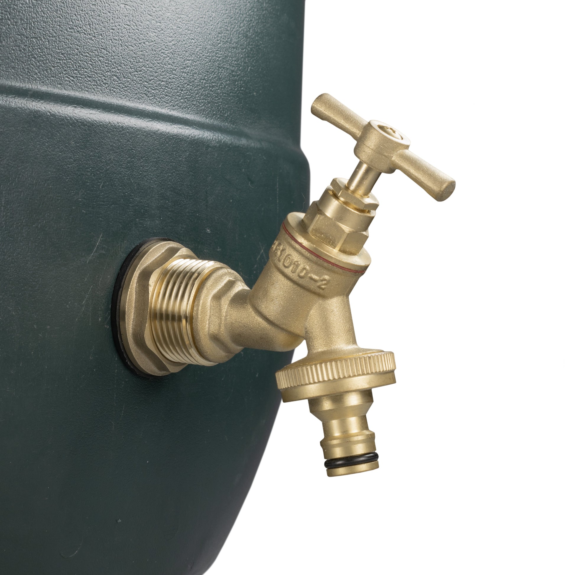 Water Butt Brass Kit 3/4" with Brass Quick Connect Tap and Drill Bit - Best4Trade-Retail Tech Hose & Fittings