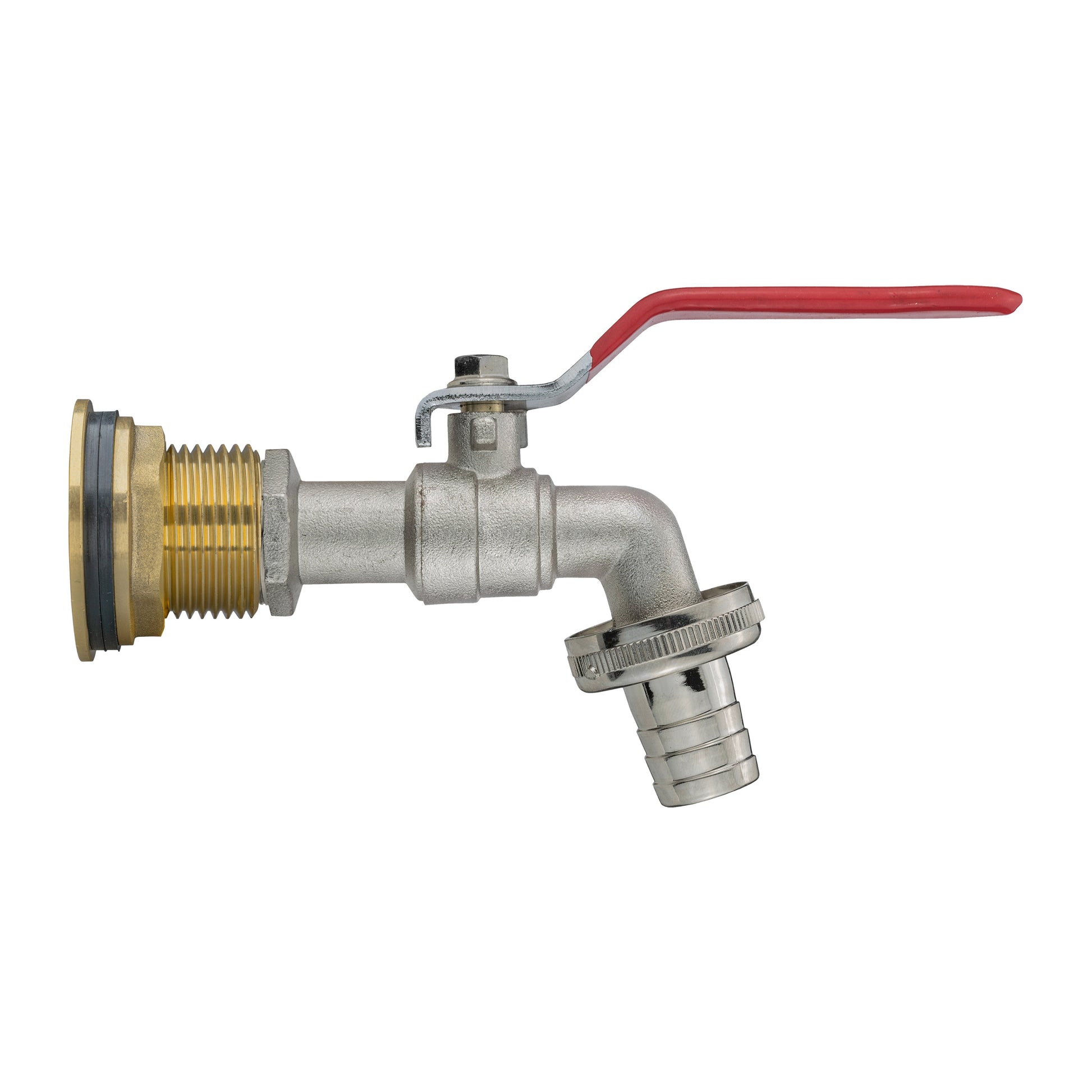 Water Butt Brass Kit 3/4" with Barbed Lever Tap and Drill Bit - Best4Trade-Retail Tech Hose & Fittings