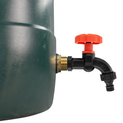 Water Butt Brass Kit 3/4" with Black Dial Tap - Best4Trade-Retail Tech Hose & Fittings
