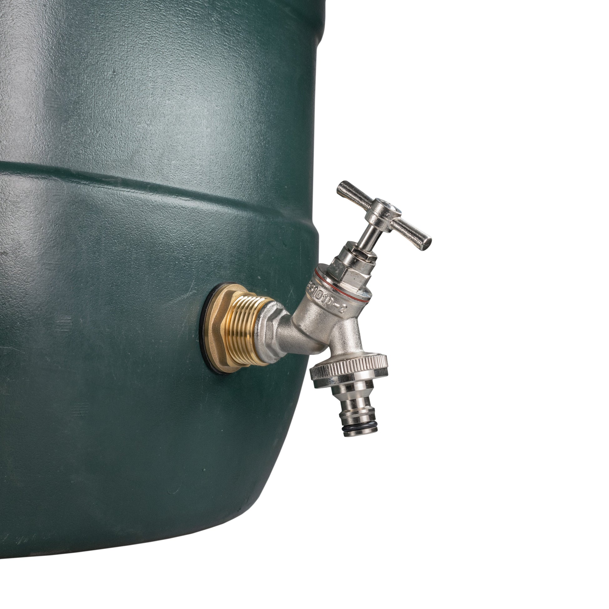 Water Butt Brass Kit 3/4" with Nickel Plated Brass Quick Connect Tap - Best4Trade-Retail Tech Hose & Fittings