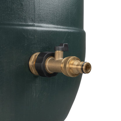 Water Butt Brass Kit 3/4" with Brass Valve + Quick Connect - Best4Trade-Retail Tech Hose & Fittings