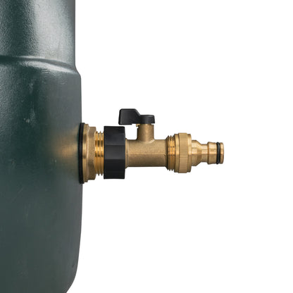 Water Butt Brass Kit 3/4" with Brass Valve + Quick Connect and Drill Bit - Best4Trade-Retail Tech Hose & Fittings