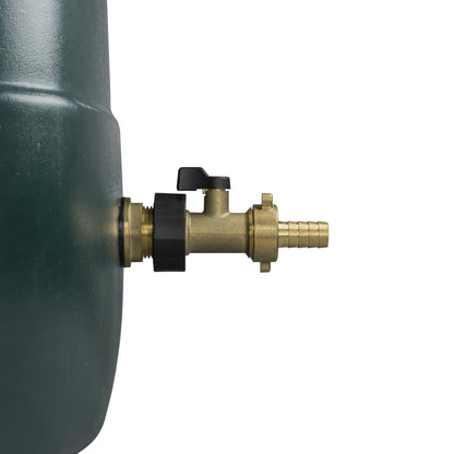 Water Butt Brass Kit 3/4" with Brass Valve + 13mm Barb - Best4Trade-Retail Tech Hose & Fittings