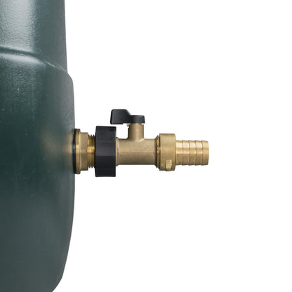 Water Butt Brass Kit 3/4" with Brass Valve + 19mm Barb and Drill Bit - Best4Trade-Retail Tech Hose & Fittings