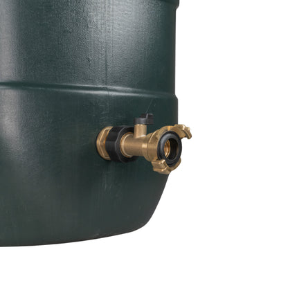 Water Butt Brass Kit 3/4" with Brass Valve + Geka - Best4Trade-Retail Tech Hose & Fittings