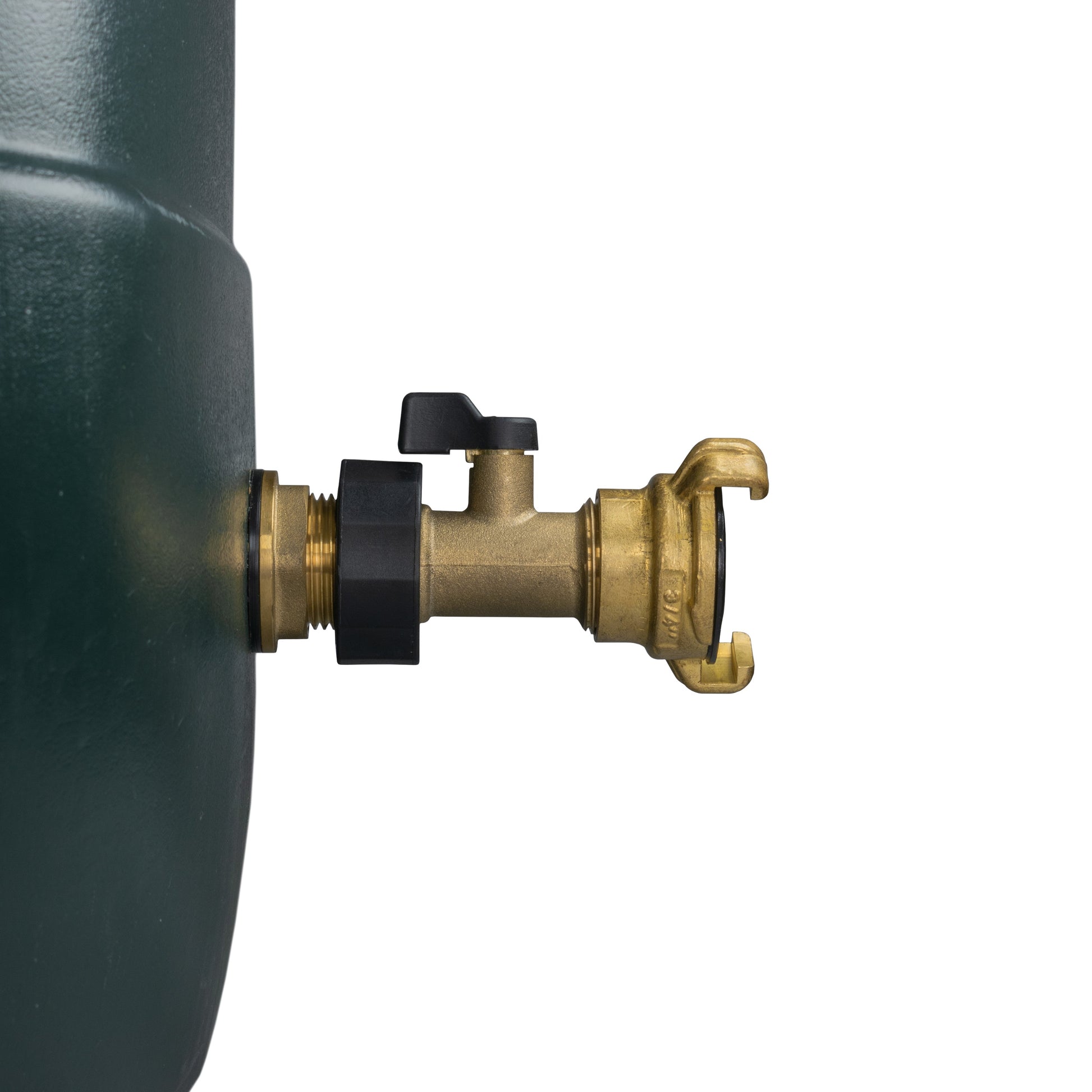 Water Butt Brass Kit 3/4" with Brass Valve + Geka - Best4Trade-Retail Tech Hose & Fittings