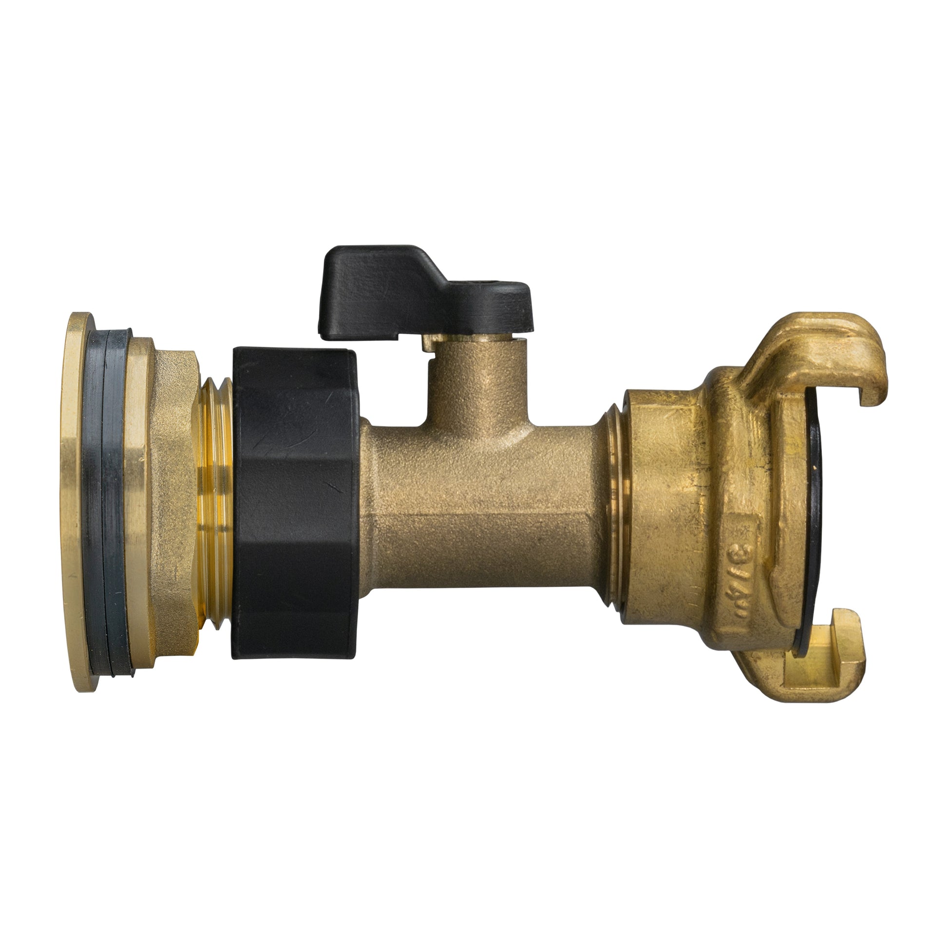 Water Butt Brass Kit 3/4" with Brass Valve + Geka and Drill Bit - Best4Trade-Retail Tech Hose & Fittings
