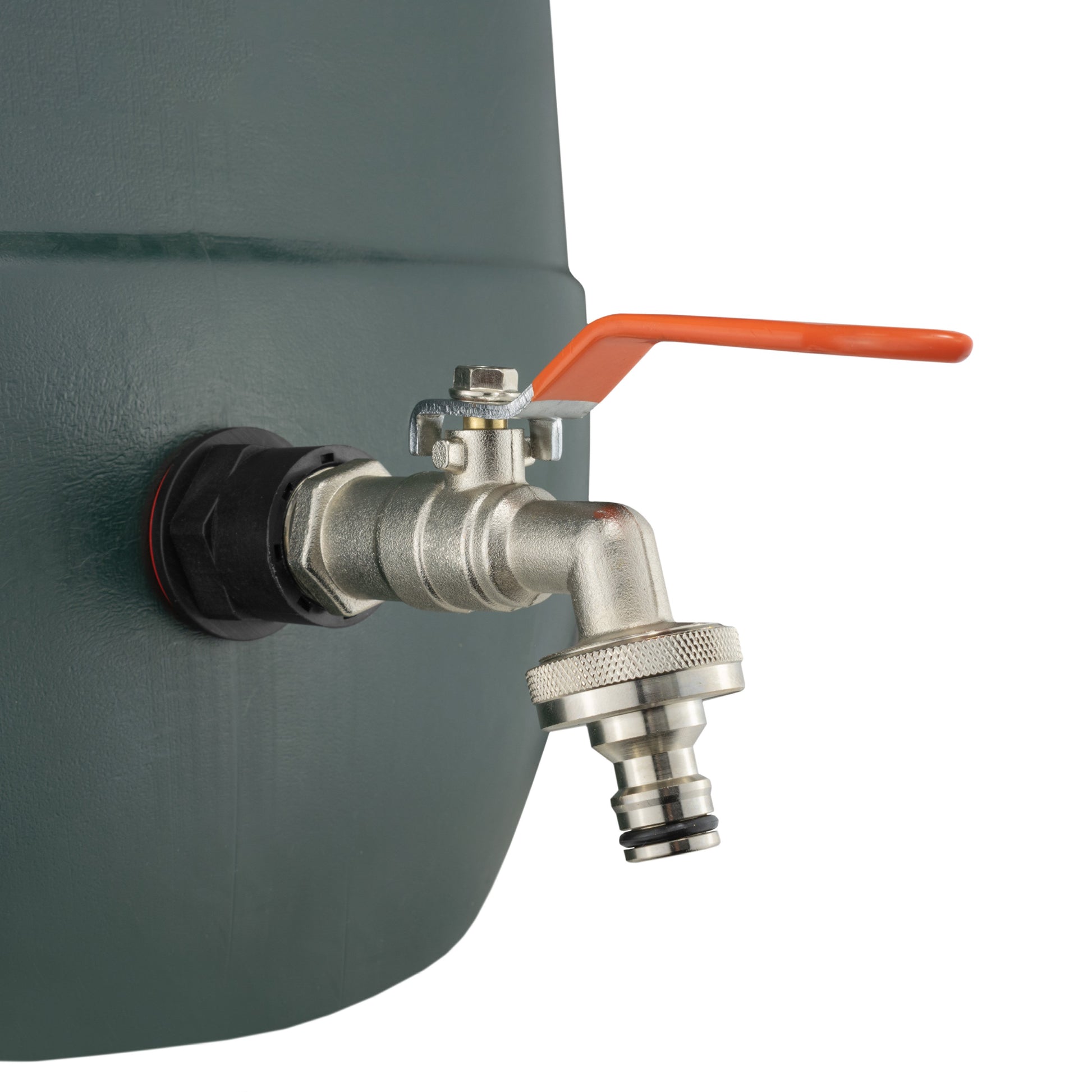Water Butt Kit 1/2" with Quick Connect Lever Tap and Drill Bit - Best4Trade-Retail Tech Hose & Fittings