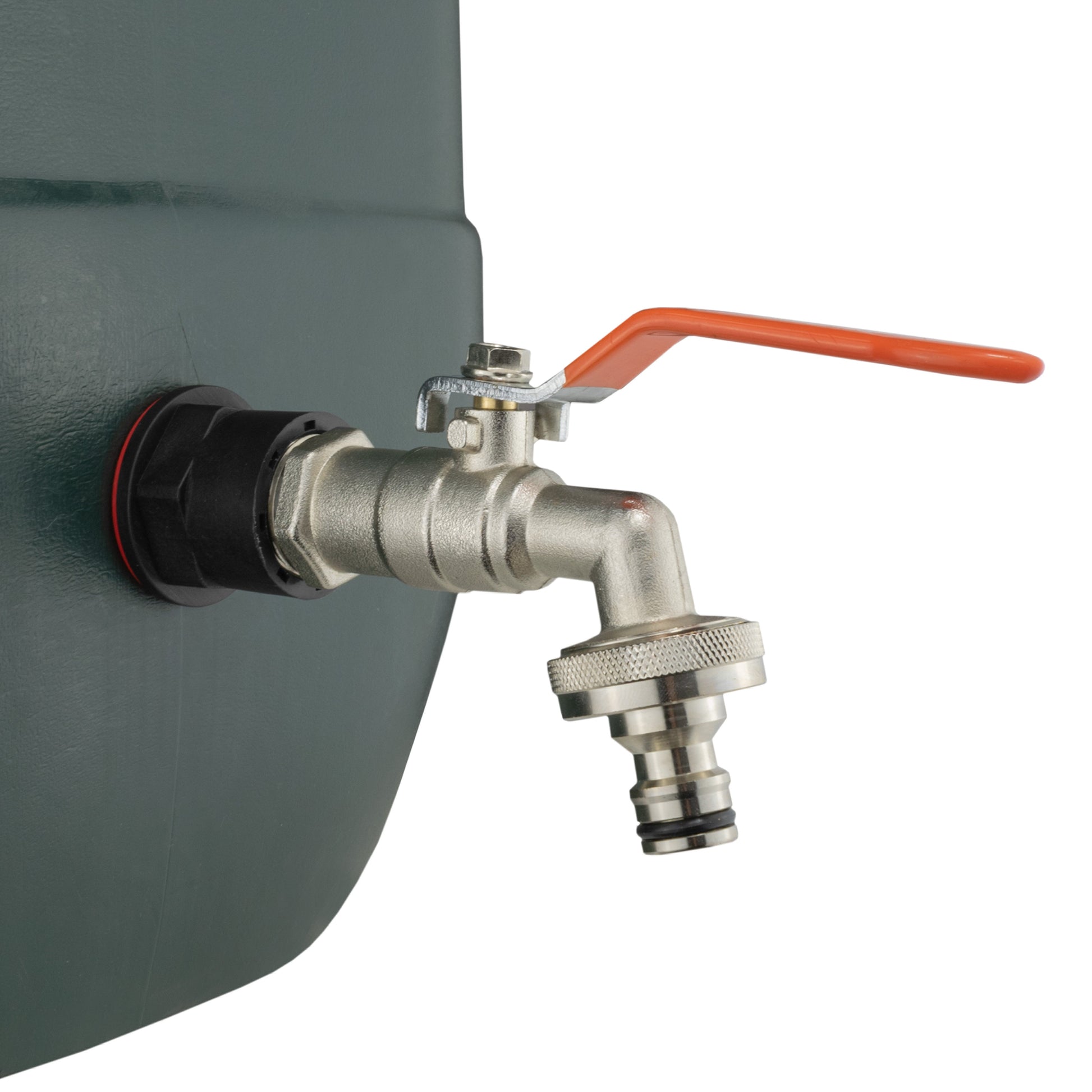 Water Butt Kit 1/2" with Quick Connect Lever Tap and Drill Bit - Best4Trade-Retail Tech Hose & Fittings