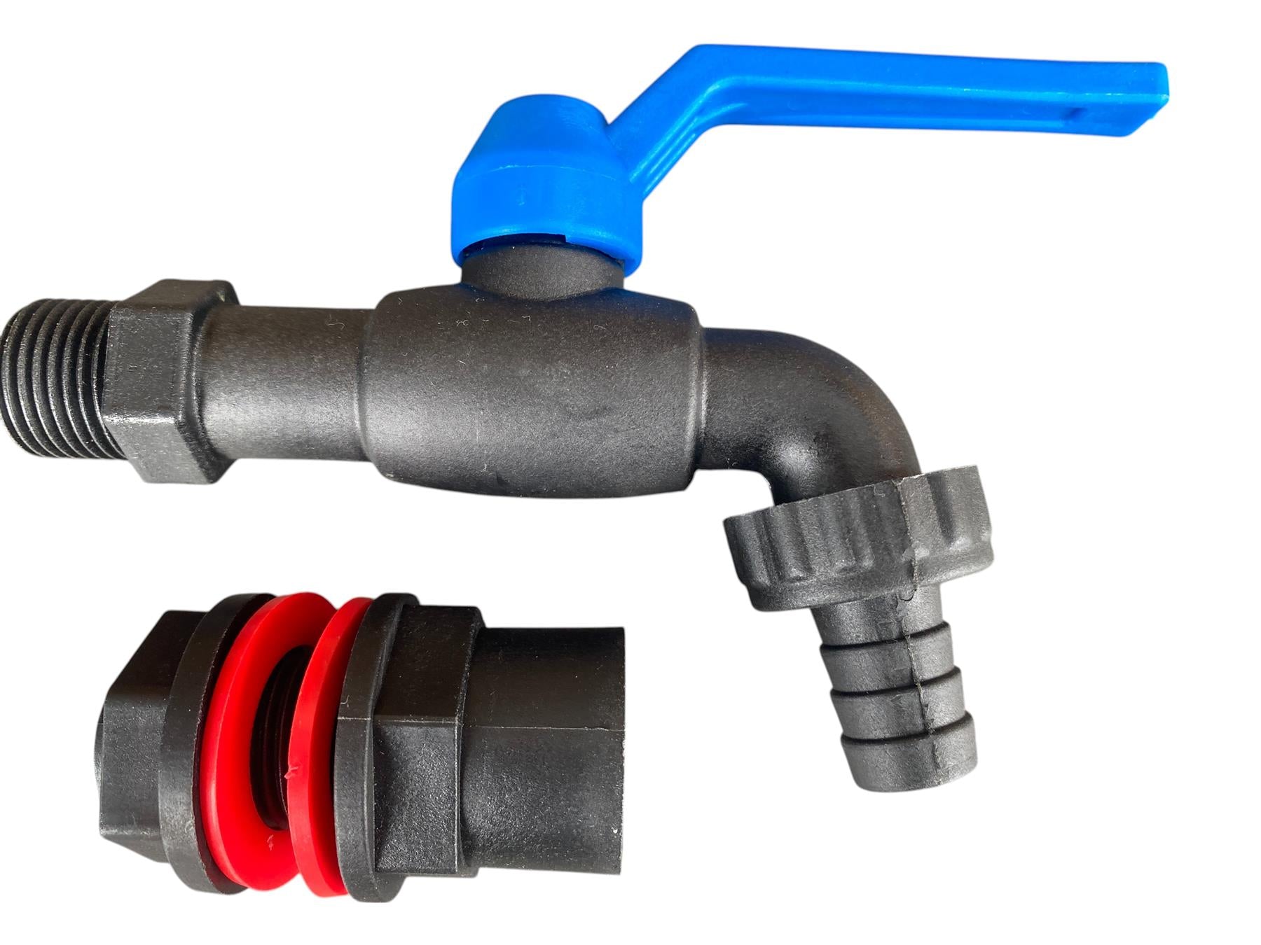 Water Butt Kit 1/2" BSP with Nylon ½” Barb Tap - Best4Trade-Retail Garden watering