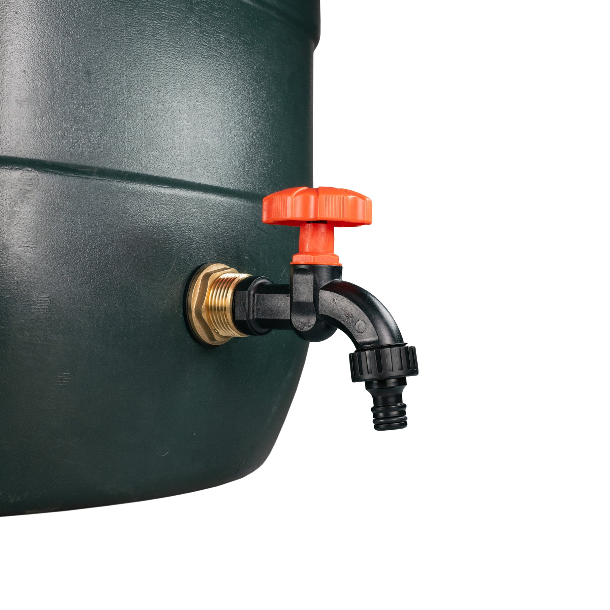Water Butt Brass Kit 1" with Black Dial Tap - Best4Trade-Retail Tech Hose & Fittings