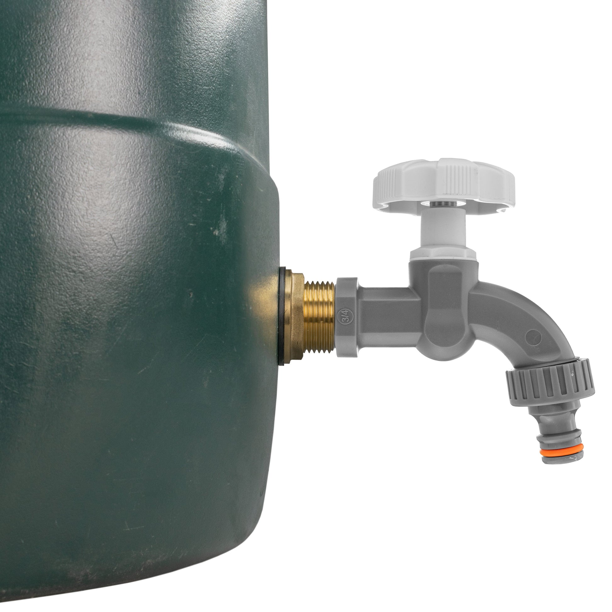 Water Butt Brass Kit 1" with Grey Dial Tap - Best4Trade-Retail Tech Hose & Fittings