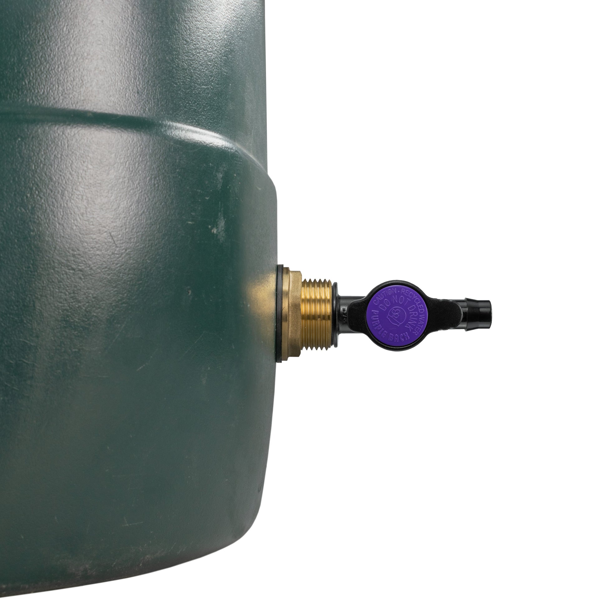 Water Butt Brass Kit 1" with 13mm Barb Irrigation Valve and Drill Bit - Best4Trade-Retail Tech Hose & Fittings