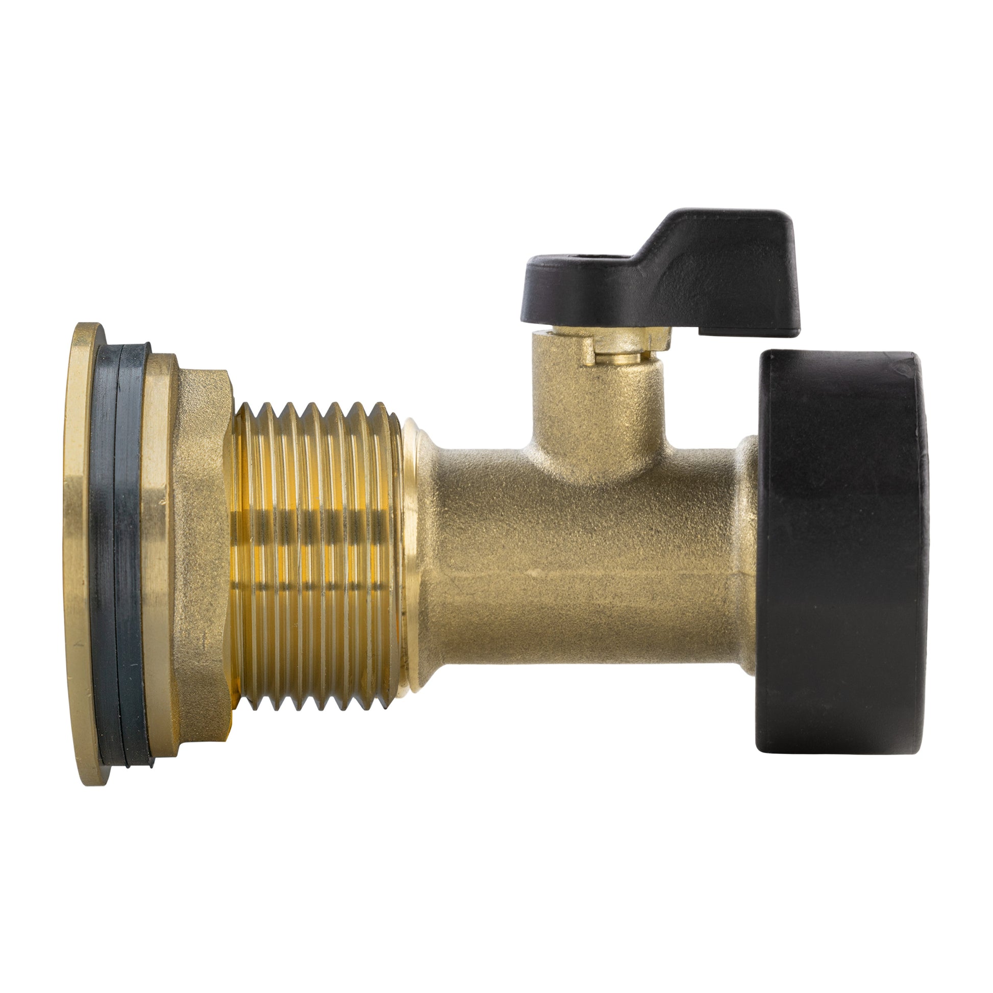 Water Butt Brass Kit 1" with Brass Valve and Drill Bit - Best4Trade-Retail Tech Hose & Fittings
