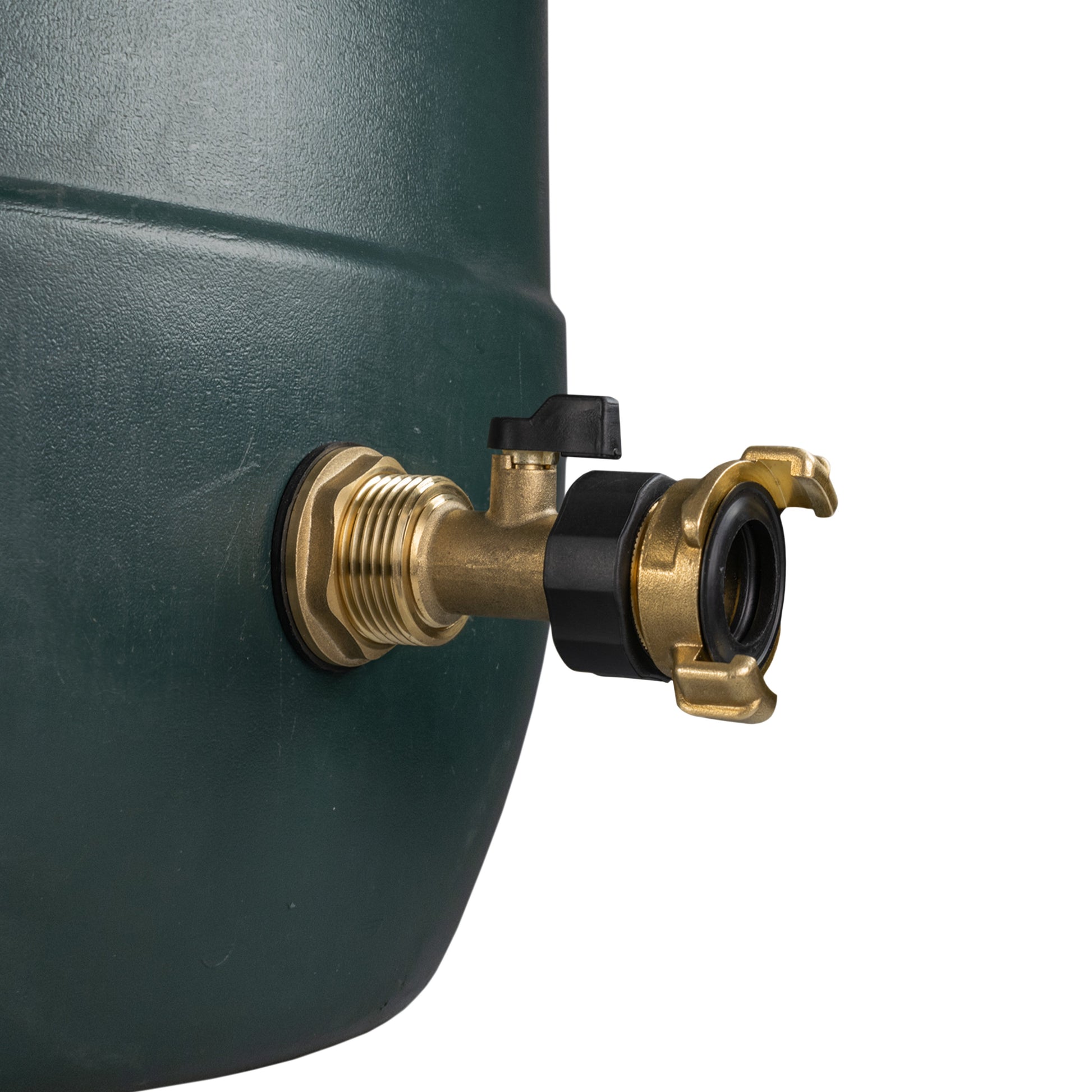 Water Butt Brass Kit 1" with Brass Valve + Geka and Drill Bit - Best4Trade-Retail Tech Hose & Fittings