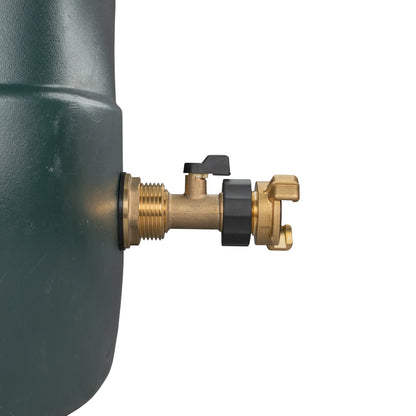 Water Butt Brass Kit 1" with Brass Valve + Geka - Best4Trade-Retail Tech Hose & Fittings