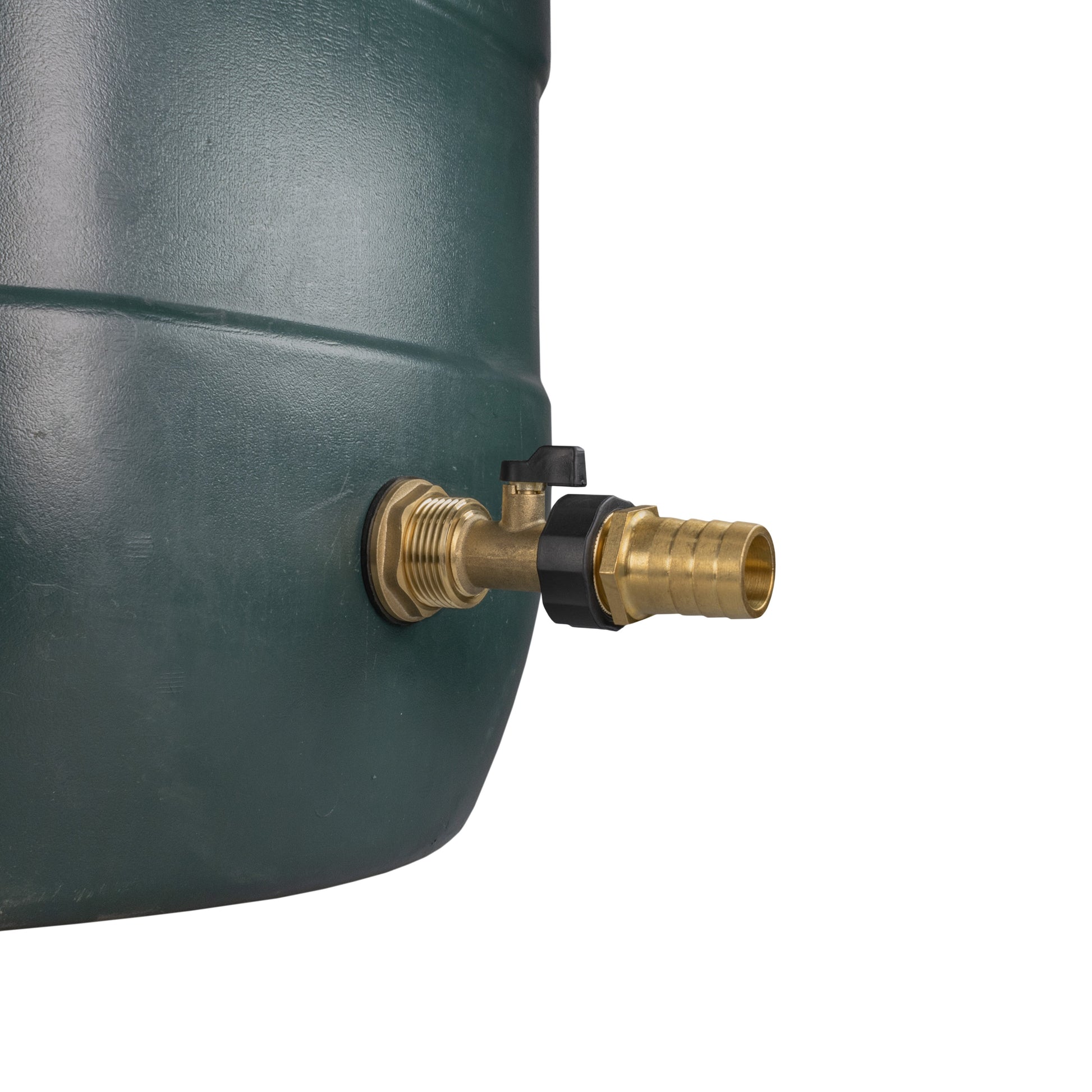 Water Butt Brass Kit 1" with Brass Valve + 25mm Barb and Drill Bit - Best4Trade-Retail Tech Hose & Fittings