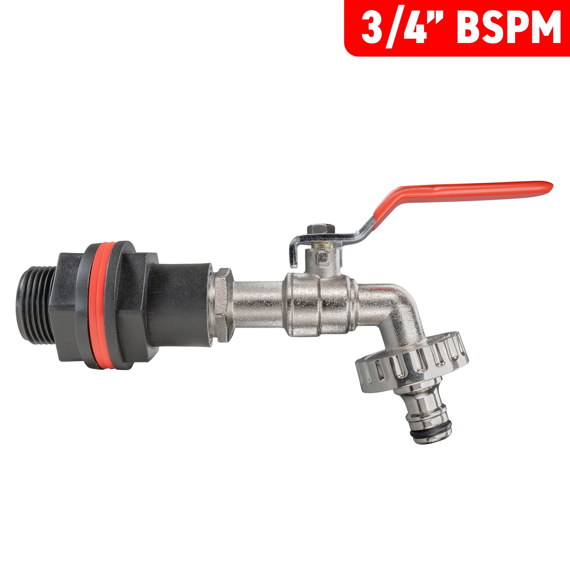 Water Butt Kit 3/4" with Quick Connect Lever Tap - Best4Trade-Retail Tech Hose & Fittings