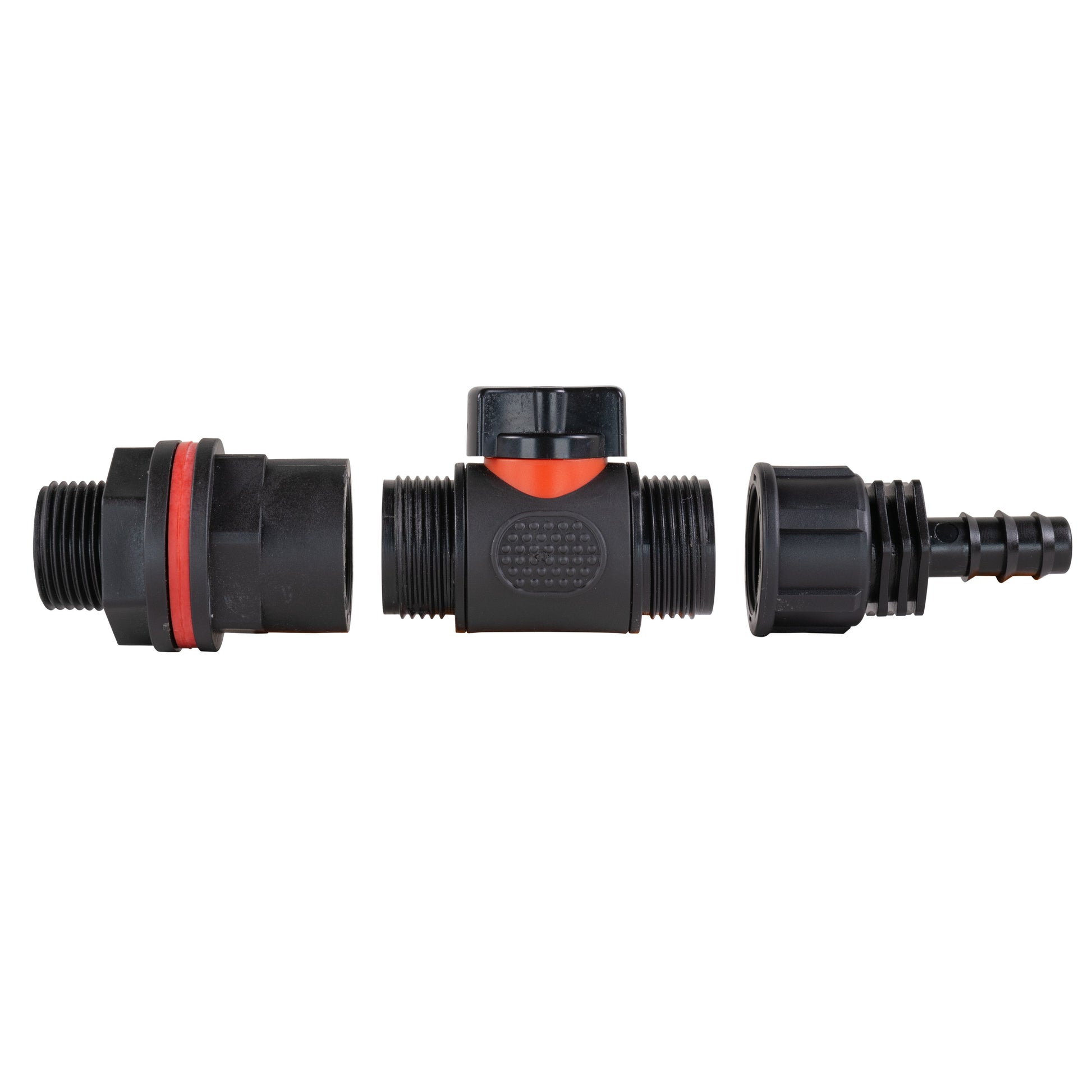 Water Butt Kit 3/4" with In-Line Valve + 1/2" Barb - Best4Trade-Retail Tech Hose & Fittings