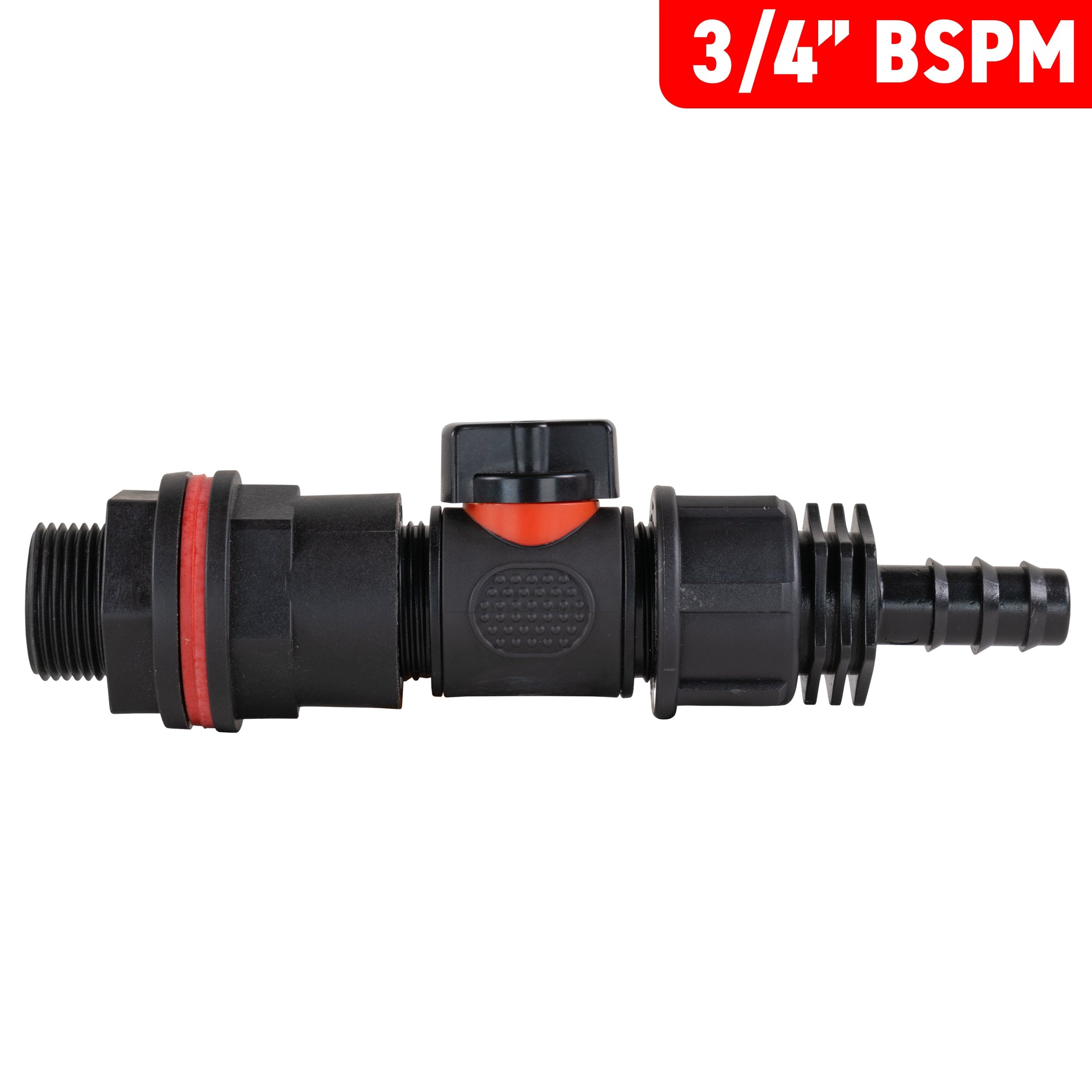 Water Butt Kit 3/4" with In-Line Valve + 1/2" Barb - Best4Trade-Retail Tech Hose & Fittings