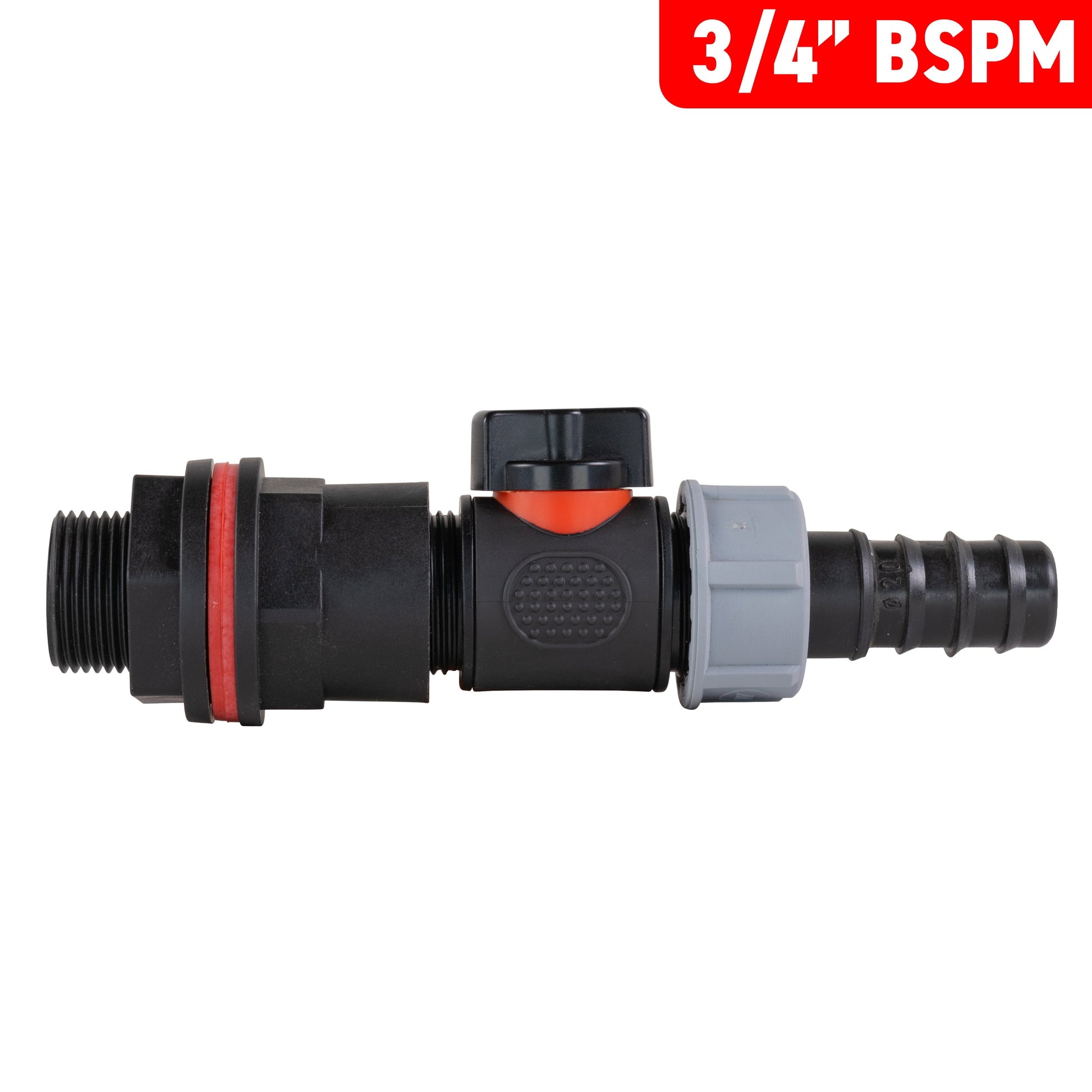 Water Butt Kit 3/4" with In-Line Valve + 3/4" Barb - Best4Trade-Retail Tech Hose & Fittings