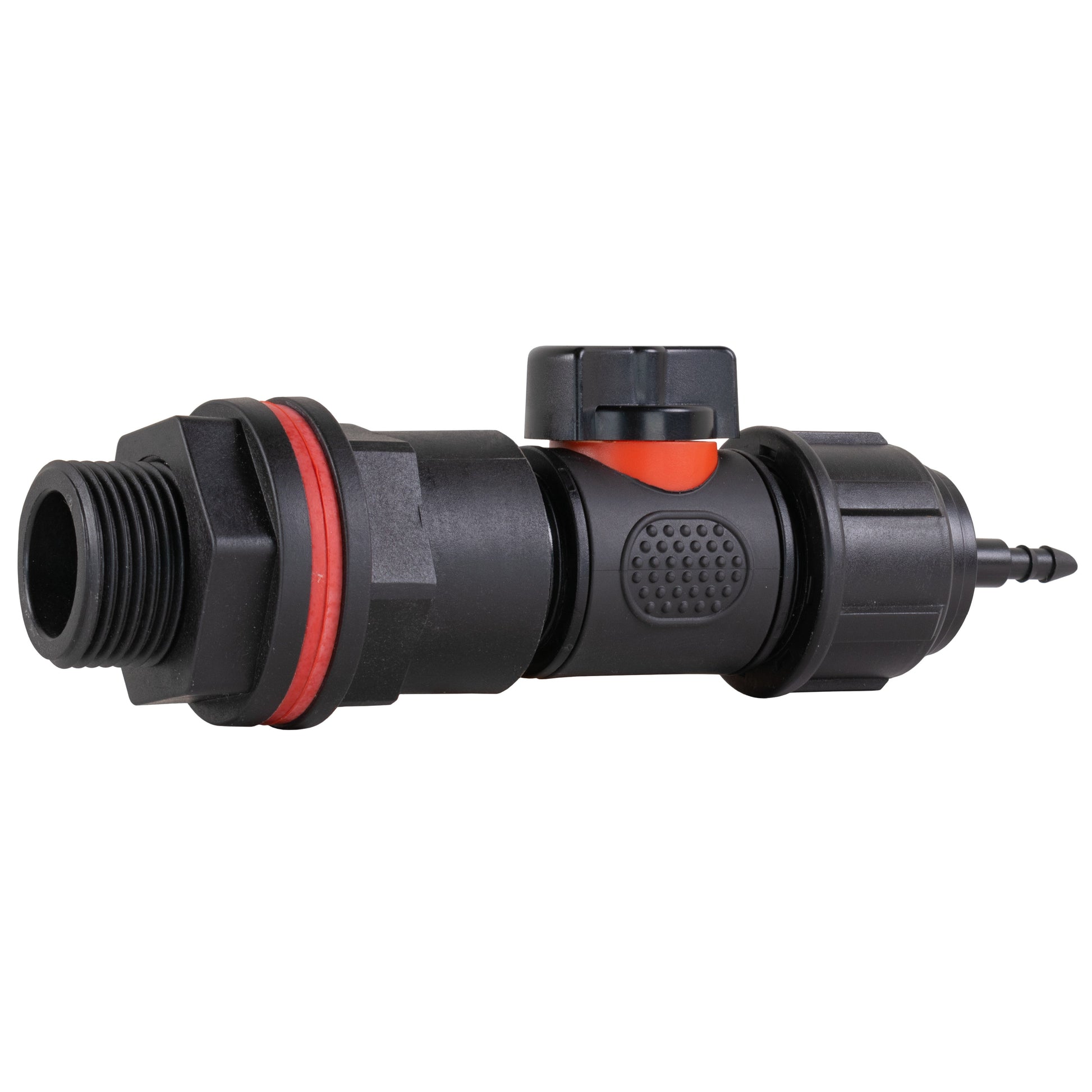 Water Butt Kit 3/4" with In-Line Valve + 4mm Micro Barb and Drill Bit - Best4Trade-Retail Tech Hose & Fittings