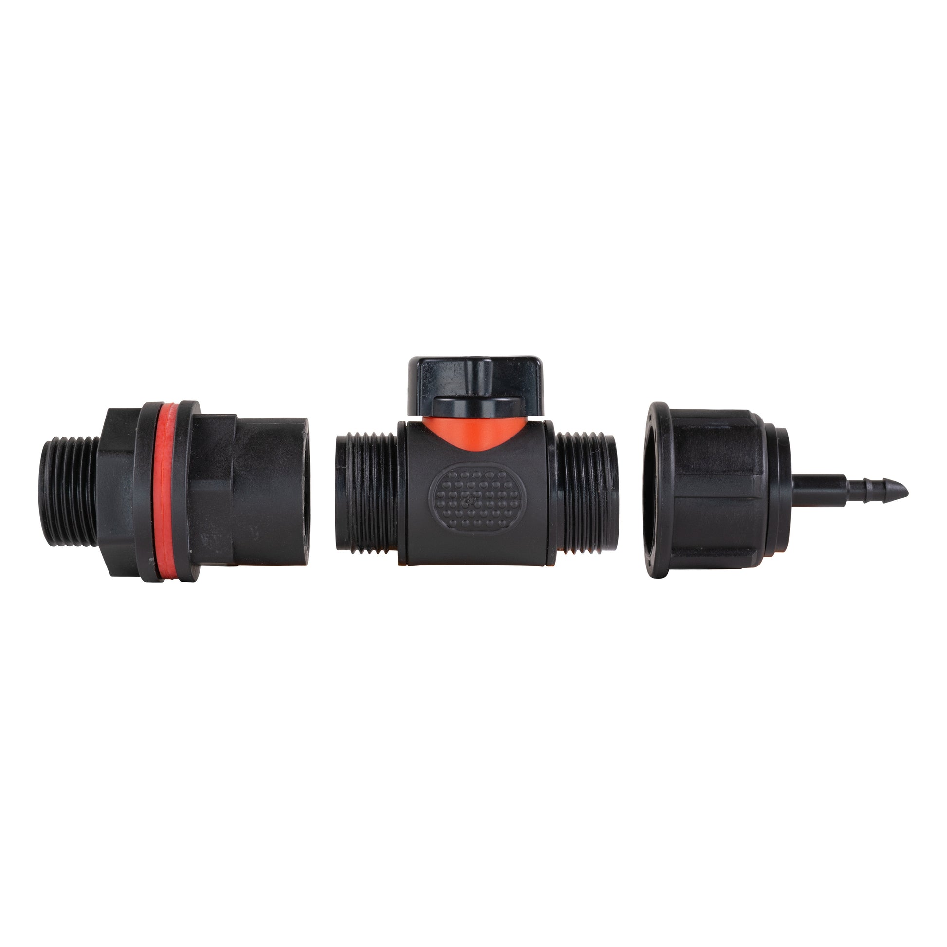 Water Butt Kit 3/4" with In-Line Valve + 4mm Micro Barb and Drill Bit - Best4Trade-Retail Tech Hose & Fittings