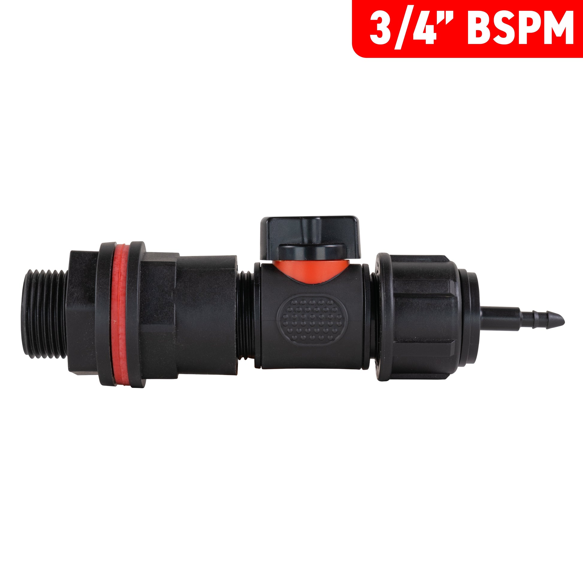 Water Butt Kit 3/4" with In-Line Valve + 4mm Micro Barb and Drill Bit - Best4Trade-Retail Tech Hose & Fittings