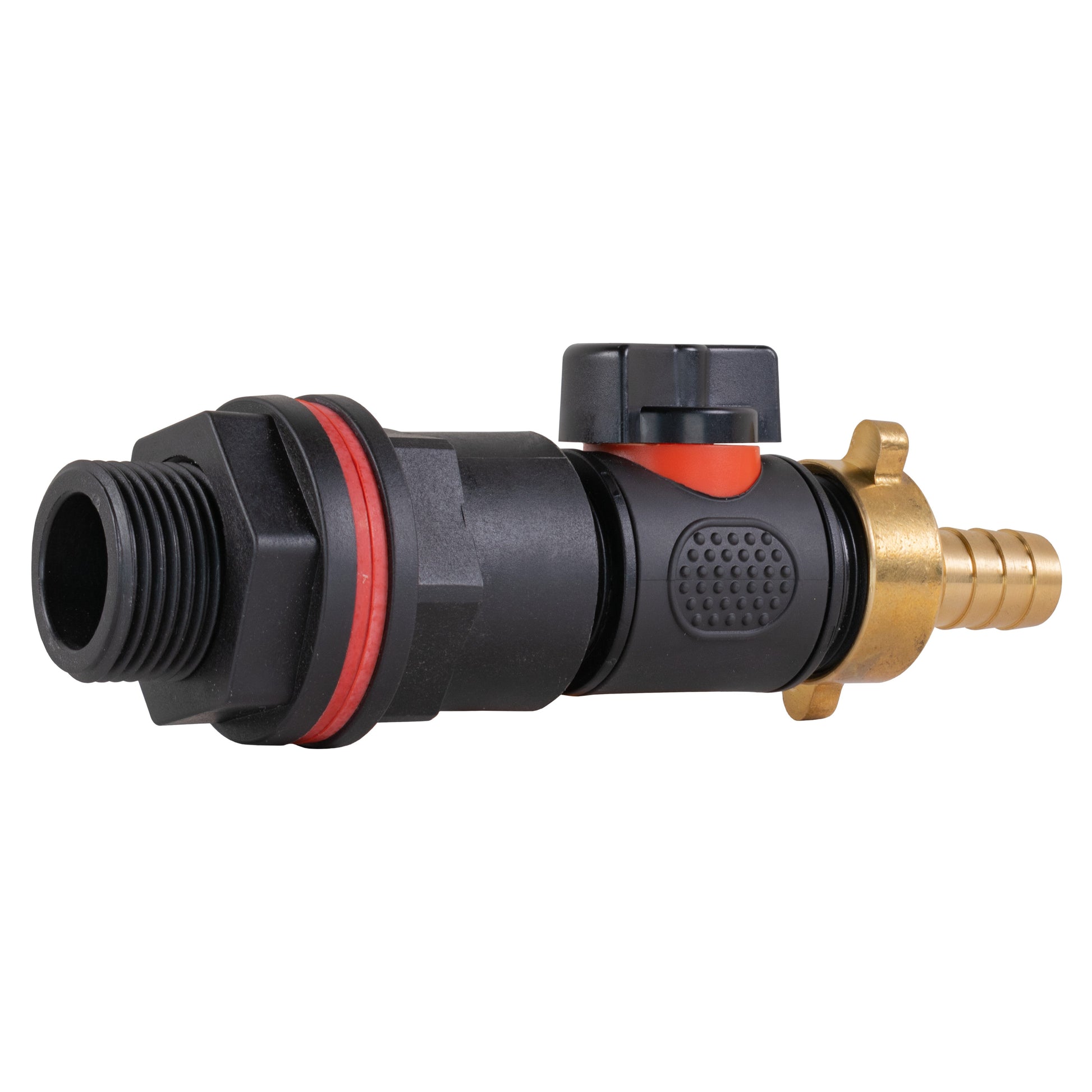 Water Butt Kit 3/4" with In-Line Valve + 13mm Brass Barb and Drill Bit - Best4Trade-Retail Tech Hose & Fittings