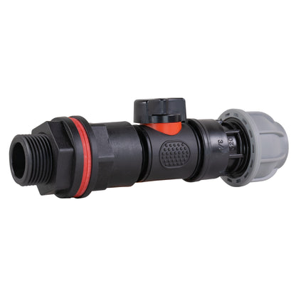 Water Butt Kit 3/4" with In-Line Valve + 25mm MDPE Joiner - Best4Trade-Retail Tech Hose & Fittings