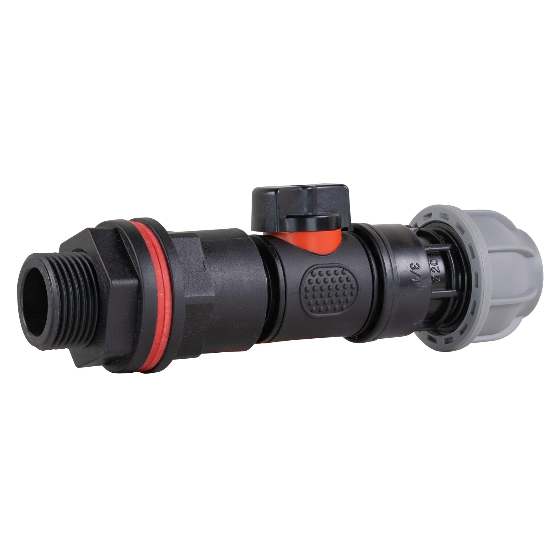 Water Butt Kit 3/4" with In-Line Valve + 25mm MDPE Joiner and Drill Bit - Best4Trade-Retail Tech Hose & Fittings