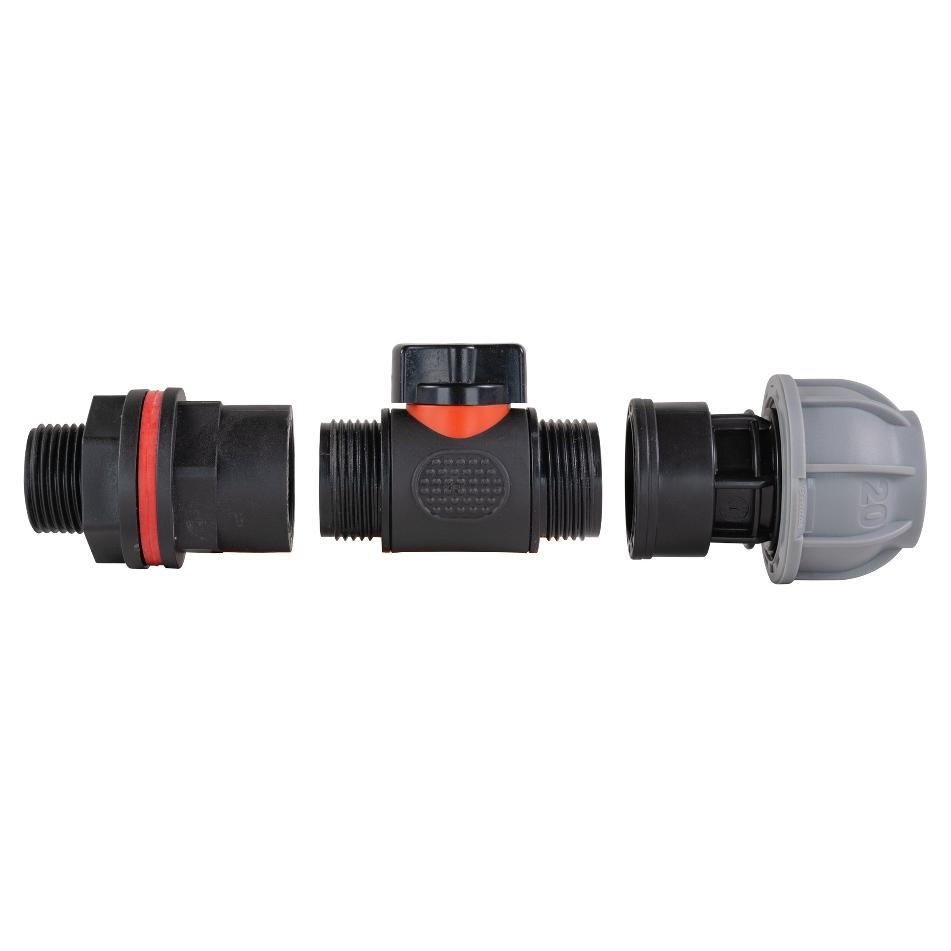 Water Butt Kit 3/4" with In-Line Valve + 25mm MDPE Joiner and Drill Bit - Best4Trade-Retail Tech Hose & Fittings