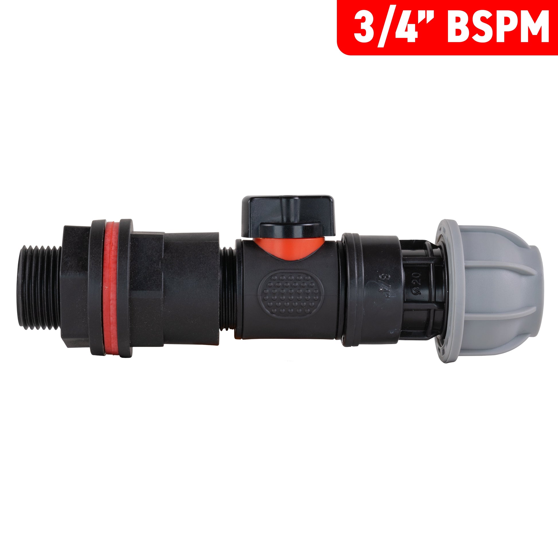Water Butt Kit 3/4" with In-Line Valve + 25mm MDPE Joiner and Drill Bit - Best4Trade-Retail Tech Hose & Fittings