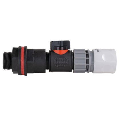 Water Butt Kit 3/4" with In-Line Valve + Female Quick Connector WL - Best4Trade-Retail Tech Hose & Fittings