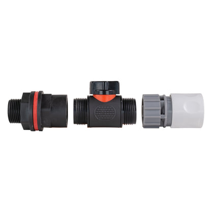 Water Butt Kit 3/4" with In-Line Valve + Female Quick Connector WL - Best4Trade-Retail Tech Hose & Fittings