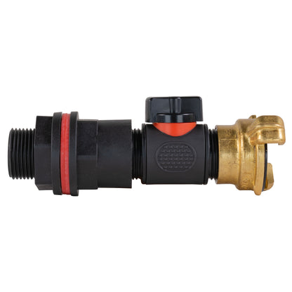 Water Butt Kit 3/4" with In-Line Valve + Geka and Drill Bit - Best4Trade-Retail Tech Hose & Fittings