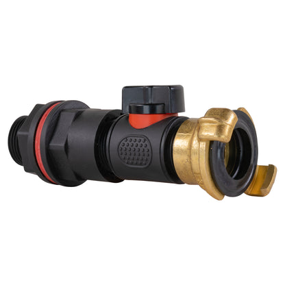 Water Butt Kit 3/4" with In-Line Valve + Geka and Drill Bit - Best4Trade-Retail Tech Hose & Fittings