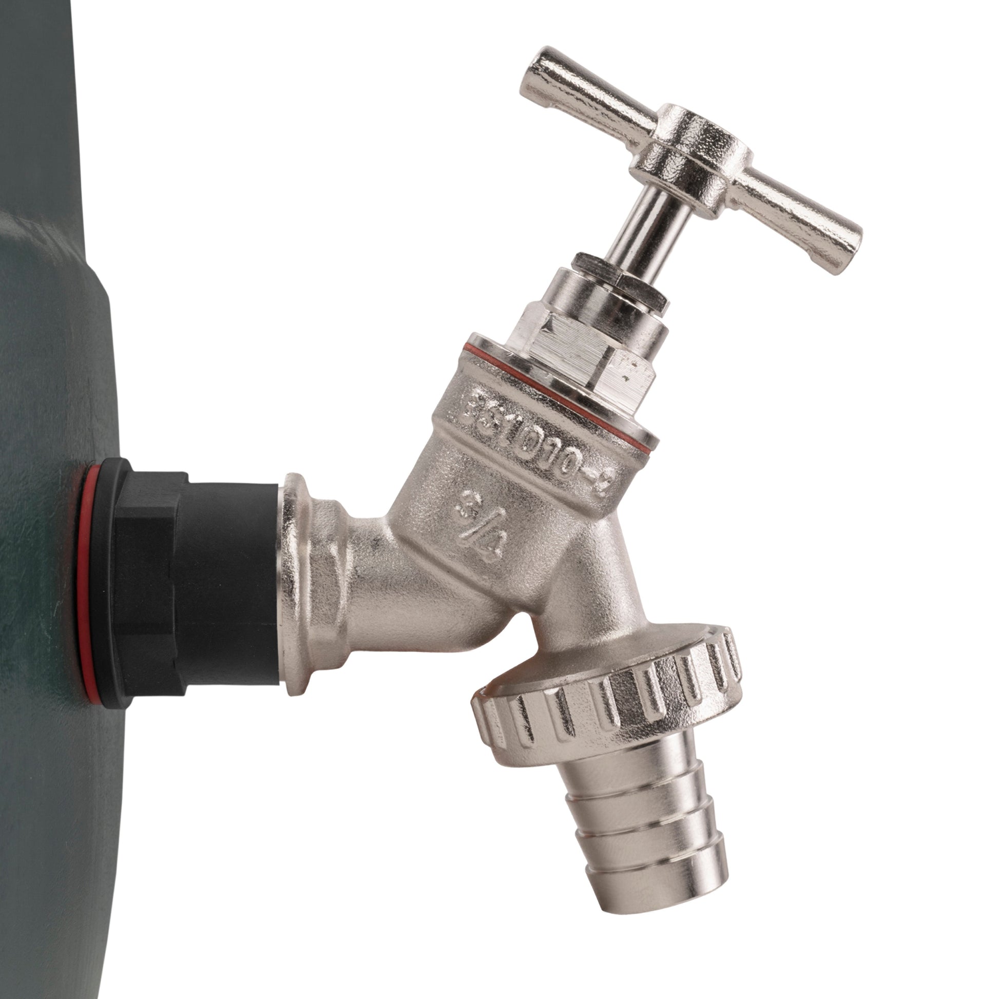 Water Butt Kit 3/4" with Nickel Plated Barbed Tap and Drill Bit - Best4Trade-Retail Tech Hose & Fittings