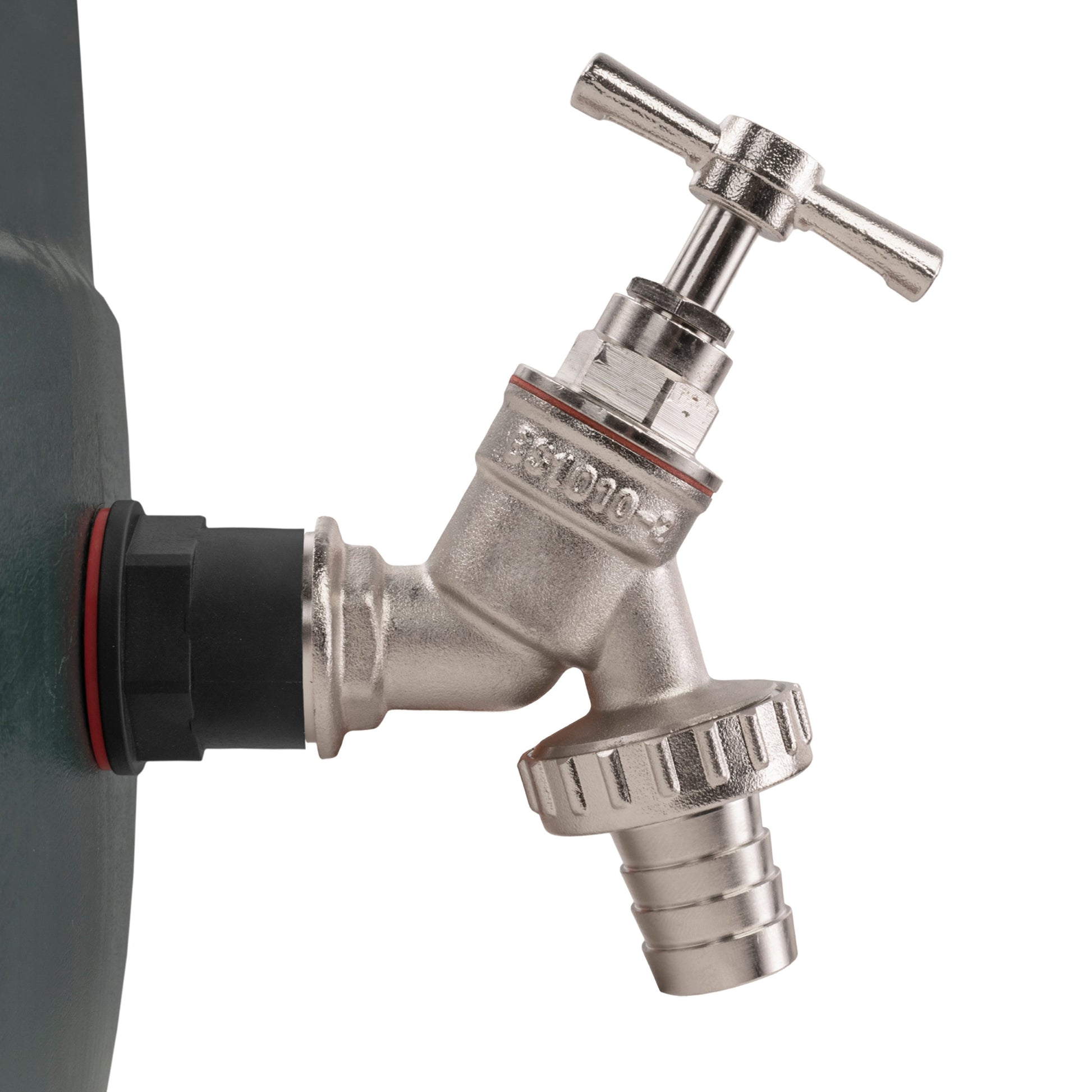 Water Butt Kit 3/4" with Nickel Plated Barbed Tap - Best4Trade-Retail Tech Hose & Fittings
