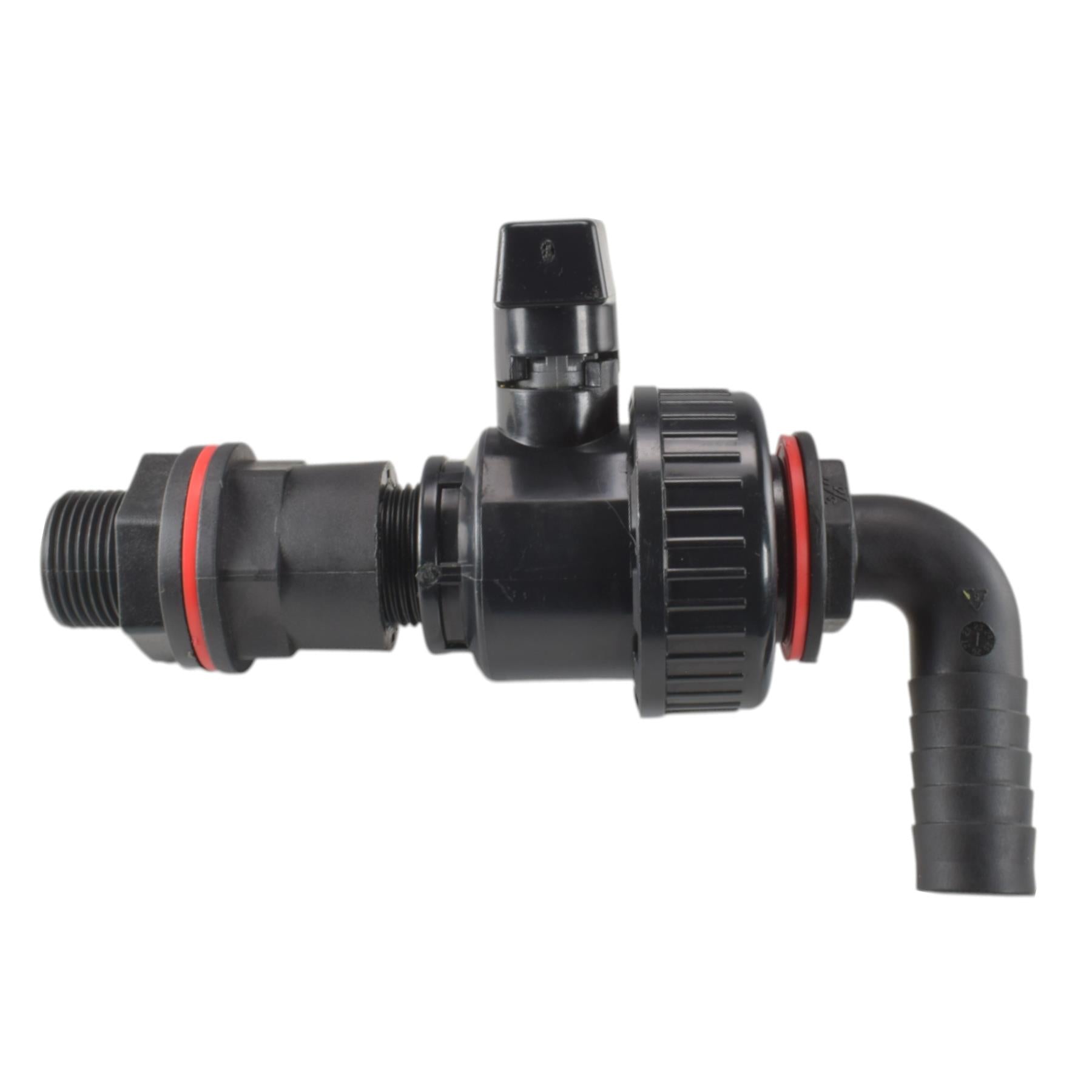 Water Butt Kit ¾” BSP with Plastic Valve and ¾” Barb Elbow - Best4Trade-Retail Garden watering